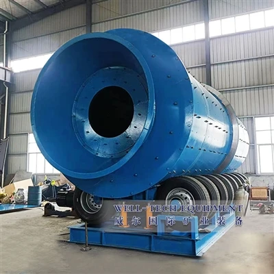 Heavy Duty 250tph Rotary Scrubber Drum Washer Hot Bejgħ lill-Mawritanja